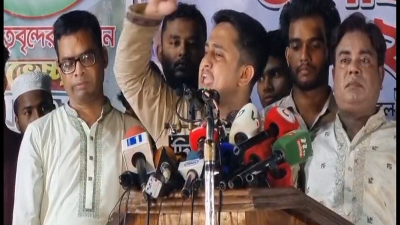 স্বৈরাচারের বীজ ২০০৯ সালে নয় বরং ১৯৭২ সালেই বপন হয়-চাঁপাইনবাবগঞ্জে সারজিস আলম